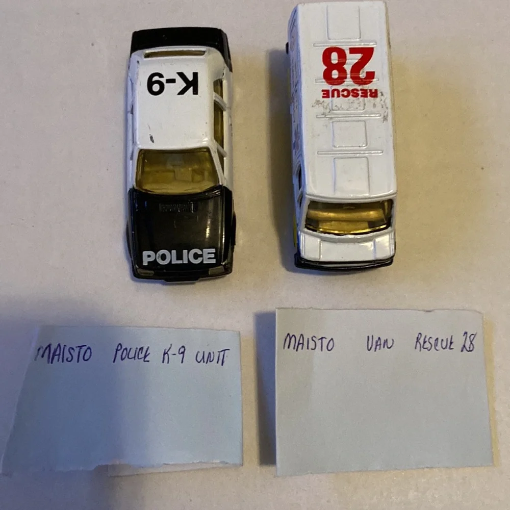 Vintage Mattel Matchbox Hotwheels Diecast Toy Cars